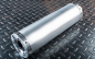 Preview: EAGLE IRON - Universal - Endschalldämpfer - "Straight Cut" / Alu Matt Gebürstet / 450 x 100 x 45 mm / 1 Stck / EG-BE