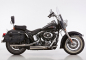 Preview: FALCON Double Groove / Slip On / poliert / HD Softail Heritage Classic 114 (FLHCS) 2021 / EG-BE