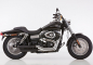 Preview: FALCON Double Groove - Slip On / black / HD Dyna Wide Glide / 2010- / EG-BE