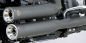 Preview: Falcon Double Groove / Komplettanlg. / KAT / black / HD Dyna Street Bob / 08 - 16 / EG-BE