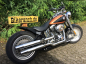 Preview: BR - HECKFENDER Stiletto Smooth / NoCutOut / Stahlblech 215 mm / HD-Schwinge / Softail 08-17 / Tüv
