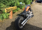 Preview: BR - HECKFENDER Stiletto Smooth / NoCutOut / Stahlblech 215 mm / HD-Schwinge / Softail 08-17 / Tüv