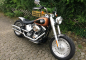 Preview: BR - HECKFENDER Stiletto Smooth / NoCutOut / Stahlblech 215 mm / HD-Schwinge / Softail 08-17 / Tüv