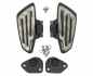 Preview: HH Fahrer -Trittbretter / New Tech Glide - Metall / schwarz / Honda VT 750 ACE C2 / RC 44 / 1 Paar / ABE