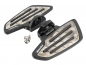 Preview: HH Fahrer -Trittbretter / New Tech Glide - Metall / schwarz / Honda VT 750 ACE C2 / RC 44 / 1 Paar / ABE