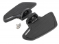 Preview: HH Fahrer-Trittbretter / Smooth - schwarz / Honda VT 750 ACE C2 / RC44 / 1 Paar / ABE