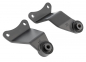 Preview: HH Fahrer-Trittbretter / Smooth - schwarz / Honda VT 750 Shadow - Spirit / RC 50/53 / 1 Paar / ABE