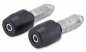 Preview: Highsider Lenkergewichte - Lenkerenden / schwarz / universal / 11 - 24 mm
