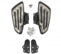Preview: HH Sozius-Trittbretter / New Tech Glide - Metall / schwarz / Suzuki VZR 1800 M Intruder / 1 Paar / ABE