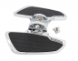 Preview: HH Fahrer-Trittbretter / Smooth Chrom / Kawasaki VN 1500/1600 MS + Suzuki VZ 1600 / 1 Paar