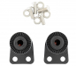 Preview: HH - Sozius - Trittbretter Adapter / Halter - für Trittbretter 73-700 + 73-750 - für Yamaha XVS 650 / 1100