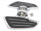 Preview: HH Fahrer - Trittbretter - New Tech Glide - chrom / Kawasaki VN 800 Vulcan + Classic  / 1 Paar / ABE
