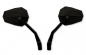 Preview: HS Spiegel - universal / Stealth -X2 - mit LED-Blinker - schwarz / E-geprüft / 1 Paar
