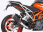 Preview: HURRIC Lap 1 / Endtopf schwarz-matt / KTM Duke 125 / ab 2017  / ABE