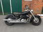 Preview: Nur bei uns: BR - Vintage - Heckfender - Schutzblech - Set roh /  inkl. Fenderstruts / round / schwarz f. Struktur / YAMAHA XVS 650