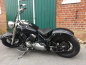 Preview: Nur bei uns: BR - Vintage - Heckfender - Schutzblech - Set roh /  inkl. Fenderstruts / round / schwarz f. Struktur / YAMAHA XVS 650