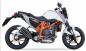 Preview: IXIL Hyperlow 2 / Endschalldämpfer schwarz-matt / KTM Duke 690 / 2012 - 2016  / ABE