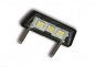 Preview: LED Mini Kennzeichenleuchte KOSO Micro - Blade - schwarz / universal / E-Zeichen