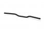 Preview: LENKER Streetbar 1" (1 Zoll) / Alu - schwarz matt / Japaner / 850 / 60 / 95 mm / ABE