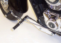 Preview: MB vorverl. Fußrasten / 18 cm / Ness Style gefräst / chrom / Kawasaki VN 1700 Classic / VNT 70 E / auch ABS / Tüv