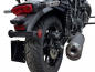 Preview: seitl. MB - Kennzeichenhalter Kompl.-Set / schwarz matt / KAWASAKI Eliminator 500 - EL450A  / TÜV