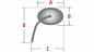 Preview: motogadget mo.view classic / der glaslose Spiegel / mit 150 mm Arm / E-Zeichen