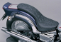 Preview: Sitzbank Hard Rider / Yamaha XVS 650 DragStar Classic / Original - Heckfender / Muster nach Wahl