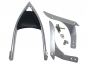 Preview: HH Sissy Bar "Arch" / chrom / Yamaha XVS 1300 Custom / inkl. aller Halterungen