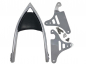 Preview: HH Sissy Bar "ARCH" / chrom / KAWASAKI VN 800 Vulcan + Classic / inkl. aller Halterungen