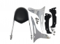 Preview: HH Sissy Bar "Wide" / chrom / 400 mm h / Honda VT 1300 Fury CX - SC61/ inkl. aller Halterungen