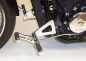 Preview: MB vorverl. Fußrasten / Ness Style Look gefräst / long 18 cm / chrom / HONDA VT 750 Black Widow / RC48 / ABE