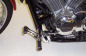 Preview: MB vorverl. Fußrasten / Ness Style gefräst / 11 cm / chrom / Honda VT 750  Shadow / Spirit / RC 50 / RC 53 / ABS / ABE