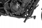 Preview: MB vorverl. Fußrasten / Ness Style gefräst / 23 cm / schwarz glanz / Honda CMX 500 Rebel PC 56 / ABE