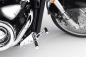 Preview: MB vorverl. Fußrasten / 12 cm / Ness Style gefräst / kurz / chrom / SUZUKI VZR / M 1800 Intruder / ABE