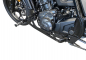 Preview: MB vorverl. Fußrasten /  Honda CMX 1100 Rebel / Ness Style gefräst / 30 cm / schwarz matt / DCT - Automatik / SC83 / ABE