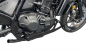 Preview: MB vorverl. Fußrasten /  Honda CMX 1100 Rebel / Ness Style gefräst / 30 cm / schwarz matt / DCT - Automatik / SC83 / ABE