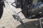 Preview: MB vorverl. Fußrasten / 12 cm / Ness Style gefräst / schwarz glanz / KAWASAKI EN 500 C / ab 1996 / Tüv