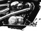 Preview: MB vorverl. Fußrasten / Ness Style Look gefräst / 12 cm / chrom / HONDA VT 1100 Shadow / SC 18 - SC 23 / Rahmenbreite 37 cm / Tüv