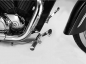 Preview: MB vorverl. Fußrasten / Ness Style Look glatt / 19 cm / chrom / HONDA VT 1100 ACE C2 / SC 32 / Tüv