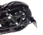 Preview: seitl. MB - Kennzeichenhalter Kompl.-Set - schwarz-matt / YAMAHA XV 950 Bolt / R / Racer / TÜV / AT