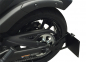 Preview: seitl. MB - Kennzeichenh. Kompl.-Set - schwarz-matt / KAWASAKI VN 1500 / 1600 Mean Streak / TÜV