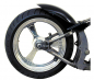 Preview: BK - Stiletto Stahlblech - Heckfender shorty / 260 mm b  / roh / universal