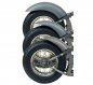 Preview: SALE: BK - Stiletto Stahlblech - Heckfender short / 240 mm b  / roh / universal