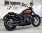 Preview: SALE: MILLER - Destiny - black - black - 2-2 - SlipOn - Euro 5 / HD Softail - Street Bob / 114 CUI / EG-BE