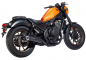 Preview: NEU: Black  - Sale: MILLER 2-1 - Custom III - Honda CMX 500 Rebel / SlipOn ESD / EURO 5 + / EG-BE