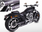 Preview: MILLER - Arizona II - schwarz - 2-2 - SlipOn / EURO 4 / Harley Softail Breakout / 2017 / EG-BE