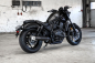 Preview: S-Black Sale: MILLER 2-1 - SlipOn Custom III black + Endkap. SlashCut silber - Honda CMX 500 Rebel / EURO 5 + / EG-BE