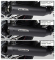 Preview: MILLER - Skyline - SlipOn Auspuff - Edelstahl - schwarz matt / Yamaha XV 1600 Wildstar / EG-BE