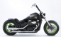 Preview: SALE: MILLER - Cruise II - 2-2 - silber / Suzuki VL / M / C 800 / Komplettanlage - mit KAT - EU 3 / EG-BE