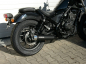 Preview: T-Black Sale: MILLER 2-1 - SlipOn Custom II black + Endkap. Tapered silber - Honda CMX 500 Rebel / EURO 5 / EG-BE